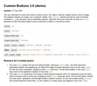 Demo page for Custom Buttons 3.0