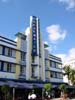 * Thumbnail image: The Breakwater Hotel on Ocean Avenue with a bold blue and white color scheme and marquee-like signage