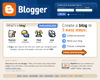 The new Blogger home page