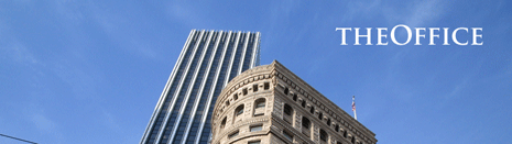 Top corner of the Hobart Building, San Francisco