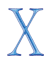 [thumbnail image: original X logo for the OS X]